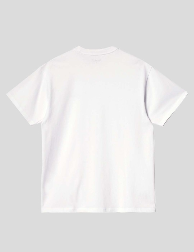 T-shirt CARHARTT WIP american script tee white